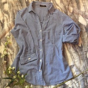 The Limited Gingham Button-down shirt